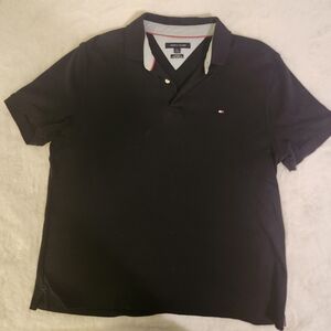 Tommy Hilfiger Men's Polo Shirt in Black